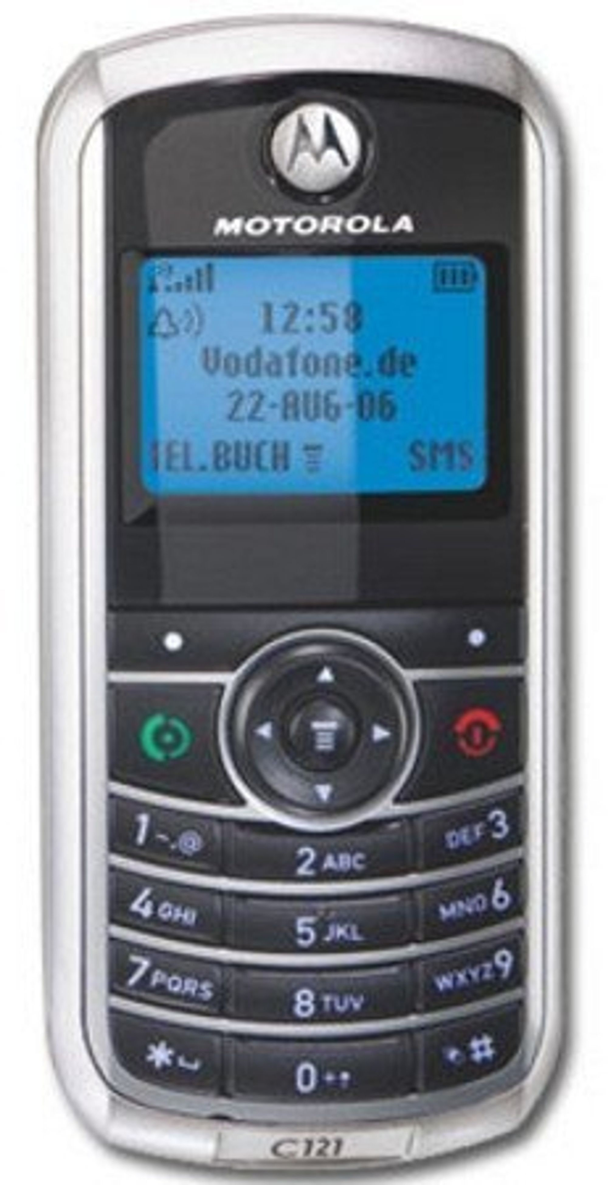Motorola C121 er blant mobilene som støttes av programvaren som forskerne har brukt.