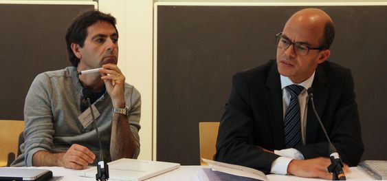 Vittorio Pellegrini og Bengt Fadeel snakket om både potensielle muligheter og potensielle utfordringer ved bruk av grafén.