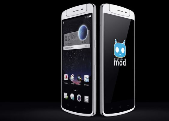 Oppo N1 CyanogenMod Edition blir verdens første smartmobil som leveres med CyanogenMod ferdig installert.