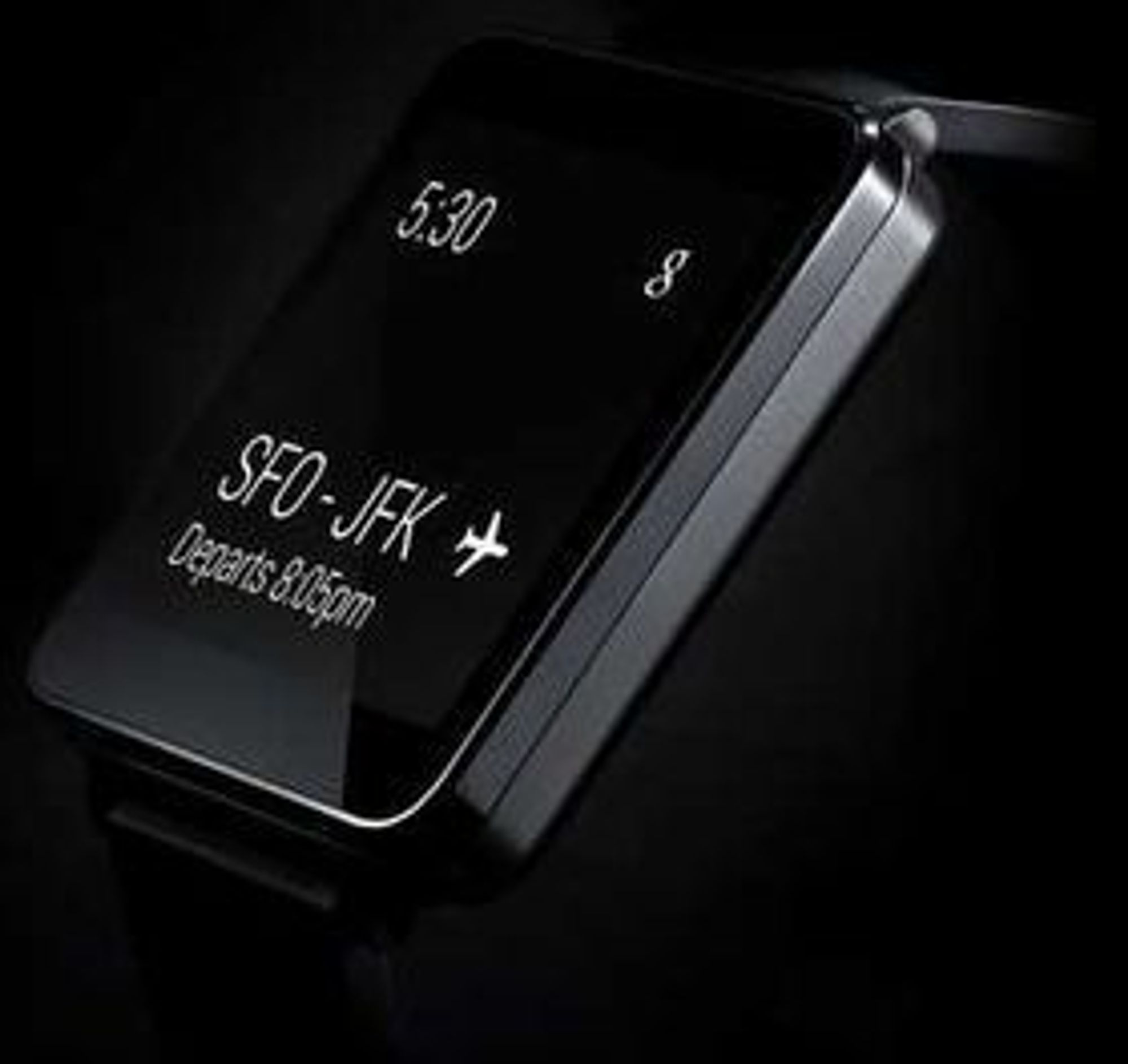 LG G Watch, LGs kommende, Android Wear-baserte smartur.