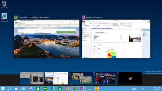 Endelig får Windows skikkelige virtuelle skrivebord.