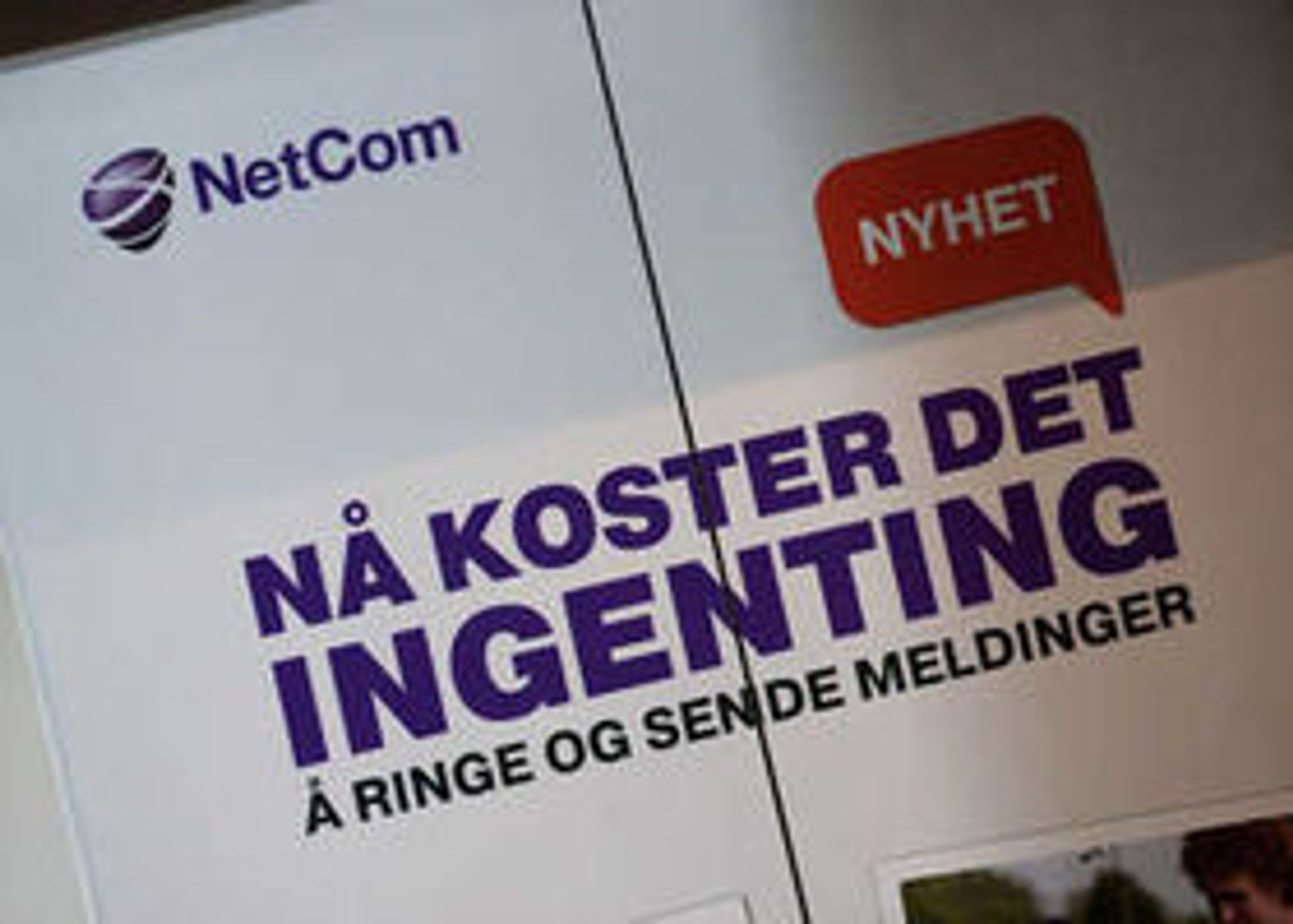 Nyheten preget heisdøren til Netcom allerede før pressekonferansen tok til.