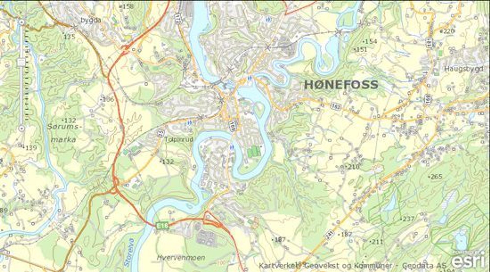 N50 gir som betegnelsen antyder et detaljnivå ned til Norge i oppløsning 1:50.000. Statens kartverk har langt mer detaljerte kart, men det skal fortsatt koste penger å benytte.