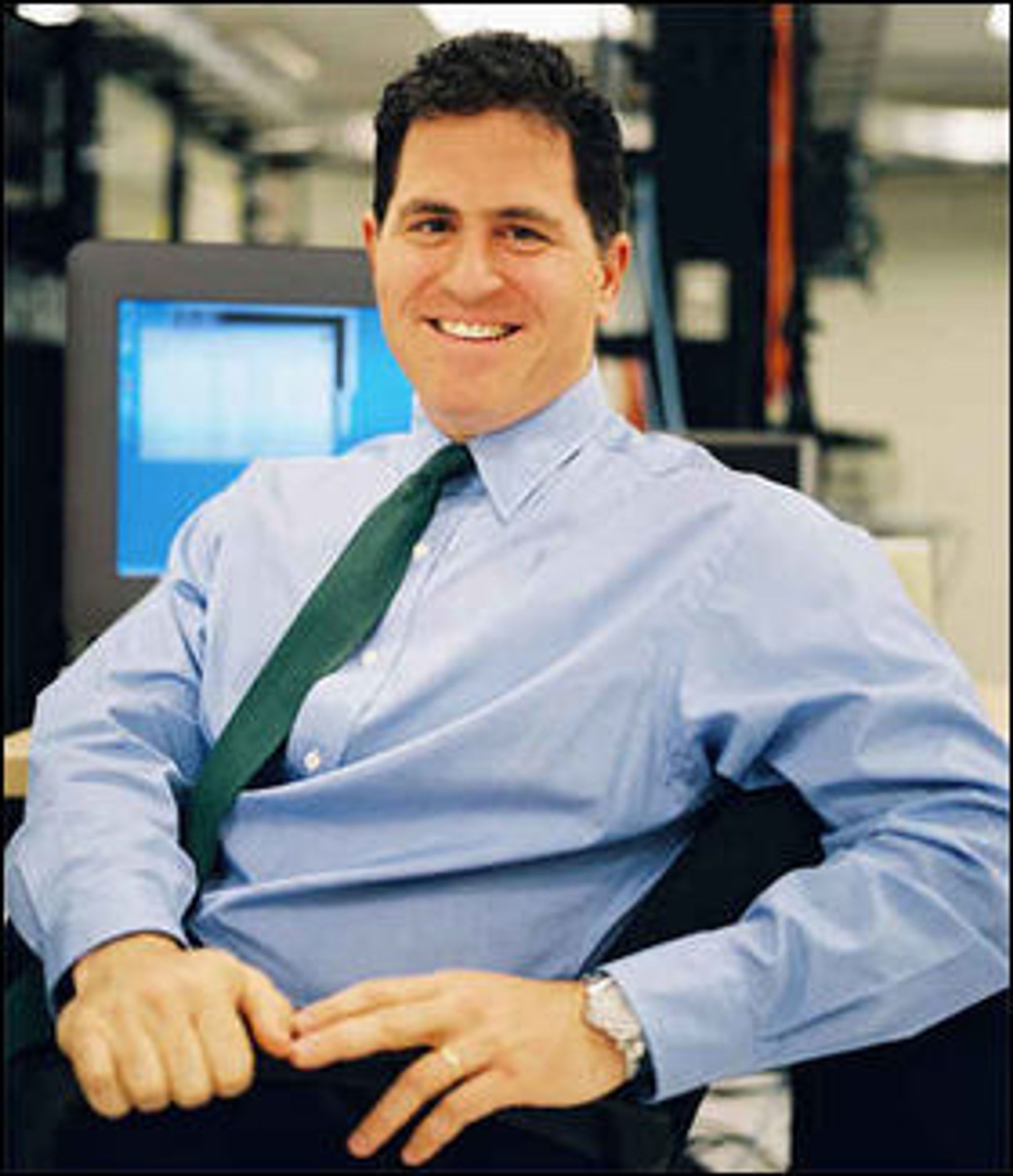 Michael Dell henter 30 prosent av omsetningen fra "enterprise"-avdelingen, og 50 prosent av overskuddet.