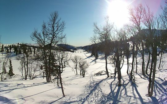 Bildekvaliteten fra Nine Eagles Galaxy Visitor 6 Pro er rett og slett imponerende, sammenlignet med de andre dronene i testen. Her er også en skikkelig vidvinkel på plass.