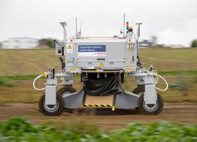 Bedre gårdsdrift: Kreative forskere kan bruke den nye IoT-plattformen for å utvikle jordbruksroboter som denne fra Deepfield Robotics.