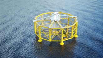 Ocean Farmings havmerd er utviklet på basis av mange års erfaring fra offshorenæringen. - Den største utfordringen er vektkontrollen, sier prosjektleder Bernt Ege.