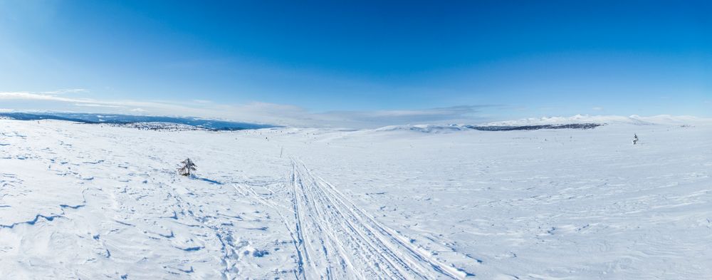 ..., og utsikten er noe bedre enn fra toget jeg vanligvis tar til kontoret i Oslo.