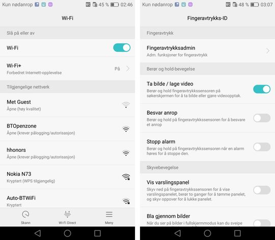 En rekke lure funksjoner er bakt inn. Stadig færre gimmicks og stadig flere genuint nyttige funksjoner preger Huaweis modeller.
