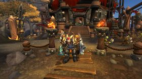 Bilde av den siste utvidelsespakken, Warlords of Draenor.