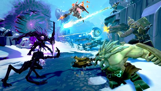 Battleborn byr på fargerik action.