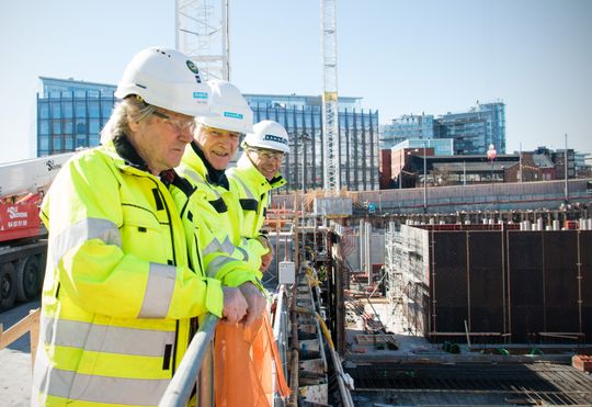 De erfarne rådgiverne søker alltid etter nye kolleger. Avbilet: Knut Sand, Svein Borgen og Ivar Barstad.
