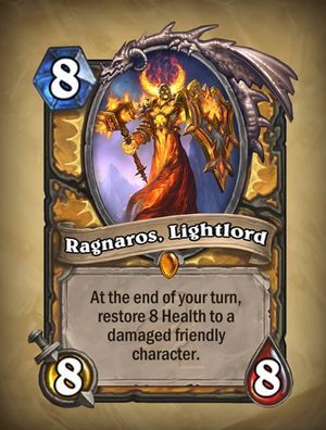 Ragnaros er en av karakterene som blir renovert i Whispers of the Old Gods.