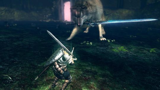 Great Greywolf Sif er en av de beste sjefsoppgjørene fra Dark Souls.
