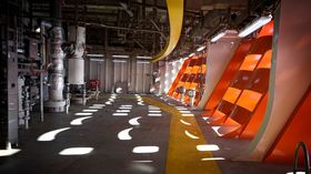 Goliath started production earlier this & # xE5; r. Here is a picture from when TU requested & # xF8; increased platform.