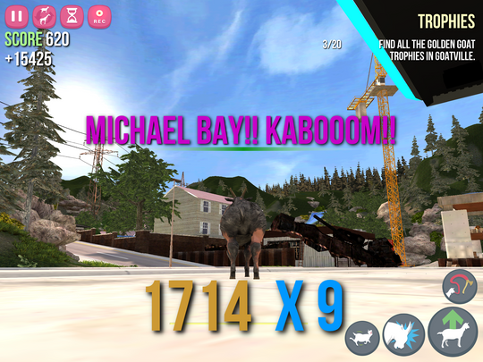 iPad Pro 9.7 er helt utmerket til å spille Goat Simulator på. Er du ikke i humør til å leke Michael Bay med ei sinna geit finnes det heldigvis en haug andre titler du kan installere. Og dette brettet er såpass kraftig at det bør kunne trekke det meste også langt inn i fremtiden.