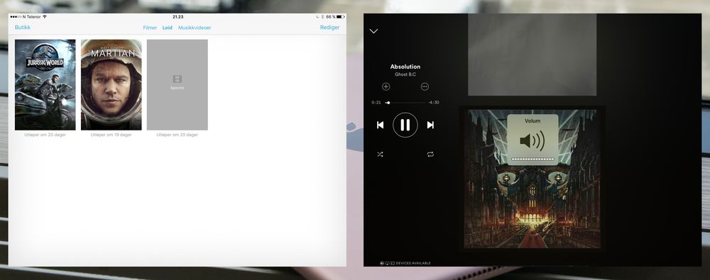 iPad Pro kan være helt supert å jobbe på. Hele denne testen er skrevet på nettbrettet. Men det er når du legger til et helt arsenal av underholdningsfunksjoner det virkelig smaker fugl. Blant annet går volumet til 11, og vel så det.