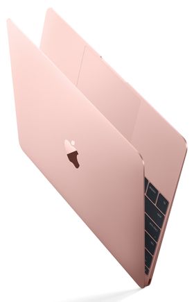 2016-versjonen av MacBook 12" fås nå i rosa.