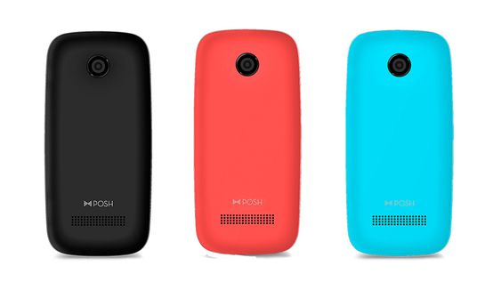 Posh-mobilen kommer i flere farger.