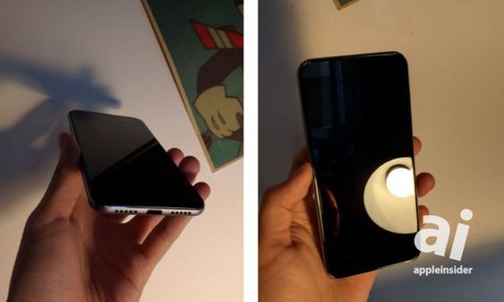 iPhone Pro sett forfra og nedenfra.