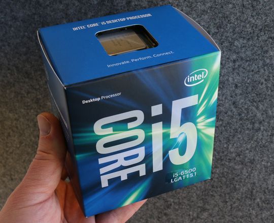 Kjøpt på salg: Intel Core i5-6500.