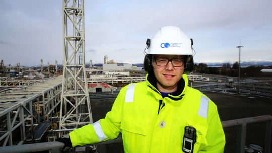 CCS-hjerne: Teknologisjef Espen Steinseth Hamborg har doktorgrad i karbonfangst og har ledet teknologiarbeidet på Mongstad de siste årene.