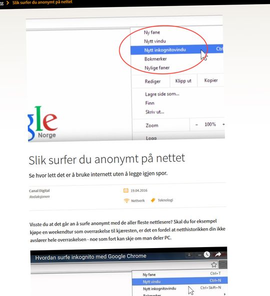 Hvis noen var i tvil - inkognitomodusen legger igjen spor av mange slag, men den kan skjerme surfevanene dine lokalt, og den kan gjøre det vanskeligere for nettstedene å følge deg rundt på nettet.