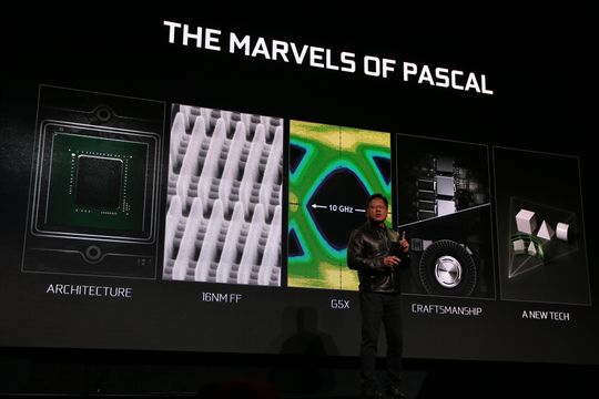 Some of the  characteristics of the Pascal-based GTX 1080.