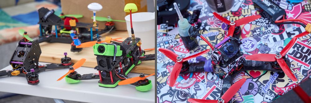 Selvbygde droner er tid- og pengekrevende, men til gjengjeld får du iallefall velge fargene helt selv!