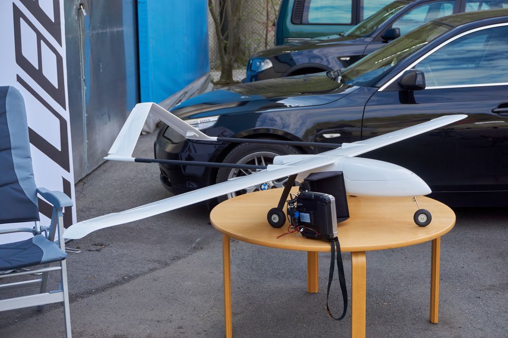 Glideflyet var en drone for seg selv.