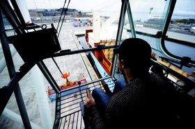 Kraner og annet løfteutstyr kan elektrifiseres.