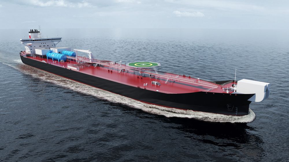 Artist impression av den nye generasjonen shuttletankere.