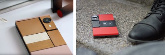 the modules will come in many colors.
