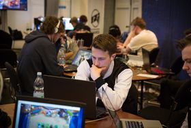 Eirik «Diggen» Aarvig under Copenhagen Games 2016, kun få dager etter at han deltok på Hearthstone European Winter Championship. Nå er han klar for The Deck Gauntlet 2.0.
