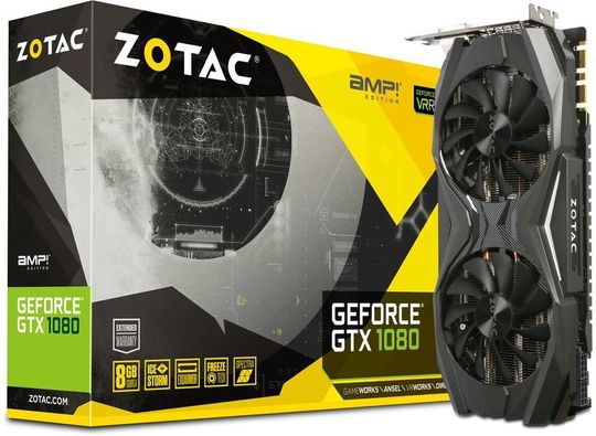 Zotac GeForce GTX 1080 AMP! Edition.
