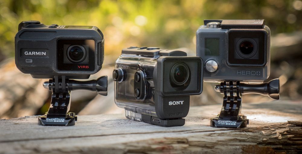 Andre kameraer, som for eksempel Garmins Vrib XE og GoPro Hero+ LCD gjør opp for en litt lavere videokvalitet med for ekstra sensordata (Garmin) og innebygget skjerm (GoPro).