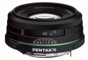 Pentax smc DA 70mm F2.4 Limited