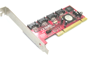 LyCOM ST-124 SATA II 4Ports Low Profile PCI Host
