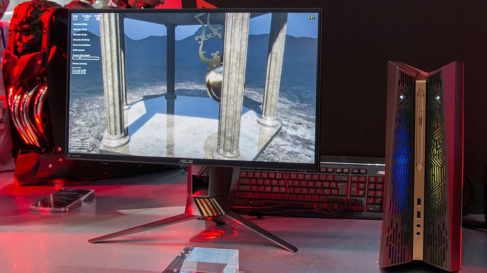 Asus ROG PG258Q har et 240Hz-panel.