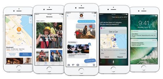 Slik presenterer Apple selv iOS 10.