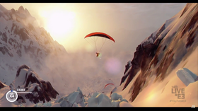 Paragliding over Alpene ser jo faktisk ganske fredfullt ut.