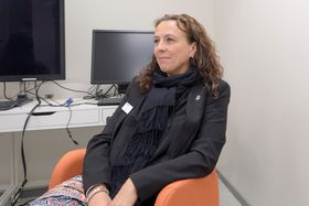 Samarbeider med OCC. Assisterende rektor Ester Eriksen noterer med stor tilfredshet at antallet samarbeid mellom skolen og forskning og næringsliv øker raskt.
