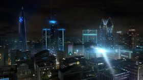 Handlingen i spillet foregår i fremtidens Detroit.