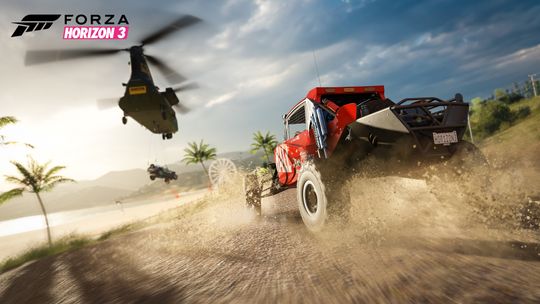 Jeg kan bekrefte at jeg vant over jeepen under helikopteret.