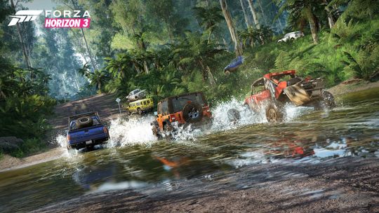 Fart og spaning i Forza Horizon 3.