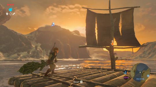 Garantert en direkte referanse til det første Zelda-spillet.