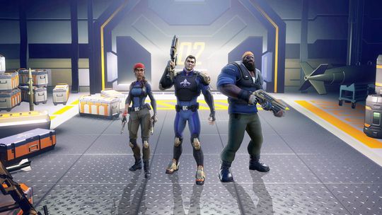 I Agents of Mayhem velger du tre agenter du vil ta med i kamp.