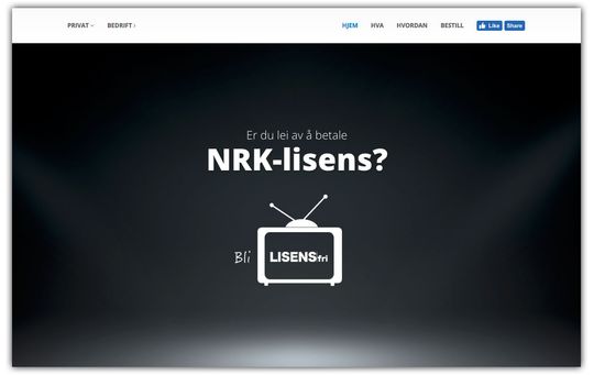 Lisensfri.no plomberer TV-er for kunder, slik at de kan slippe å betale kringkastingsavgiften.