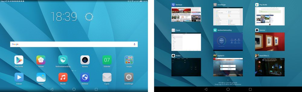 Huaweis Emotion UI har gått gjennom mange utgaver, men de siste par årene har det sett omtrent ut som dette.