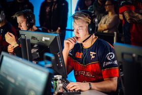 Joakim «jkaem» Myrbostad og Håvard «rain» Nygaard i FaZe Clan. Her avbildet under DreamHack Zowie Open, 2016.